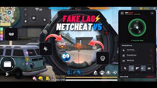 FAKE LAG NetCheat V5👑 | FREEZE + V2 + TELEKILL + GOST  💥 | FF OB54 ANTIBAND 💯 | BESTU OFFICIAL screenshot 1