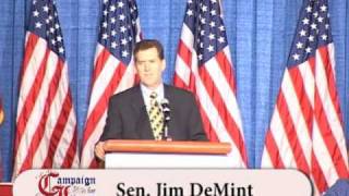 Senator Jim DeMint Speaks At The SC GOP Convention