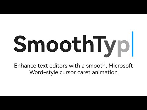 SmoothType video preview 2