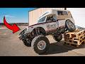 We Put INSANE Rock Crawler Suspension On Our DIY 4WD Camper