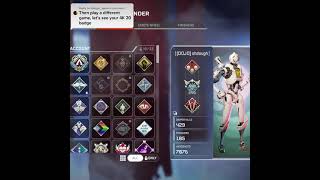 What the real 20 Bomb 4k Badges looks like in Apex Legends #Shorts
