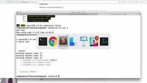 Live Coding of a Simple Amazon Echo Alexa Node js Skill