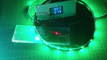 LED strip WS2812B Power Consumption