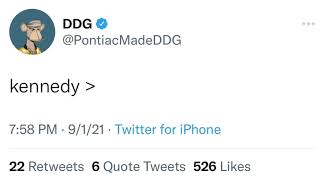 Ddg Tweets About Kennedy
