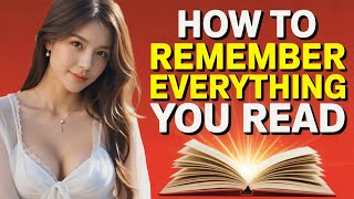 ✅How to Remember Everything You Read (P2)✅Learn English With Podcast English✅Easy English podcast