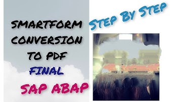 SAP ABAP SMARTFORMS CONVERTING TO PDF FINAL.
