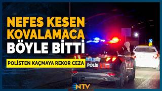 Filmleri Aratmayan Kaçış Son Buldu Polisten Kaçmanın Bedeli Rekor Ceza Oldu Ntv