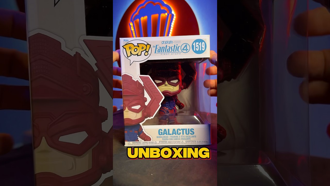 UNBOXING Funko Pop GALACTUS Fantastic 4 First Steps | SALA 7