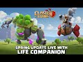 Clash Of Clans Spring Update 2022 | COC LIVE STREAM  Clan Capital LIVE Clash of Clans Live Stream