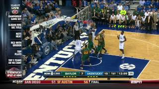 2012 1202   baylor basketball wins at kentucky   ESPN SportsCenter