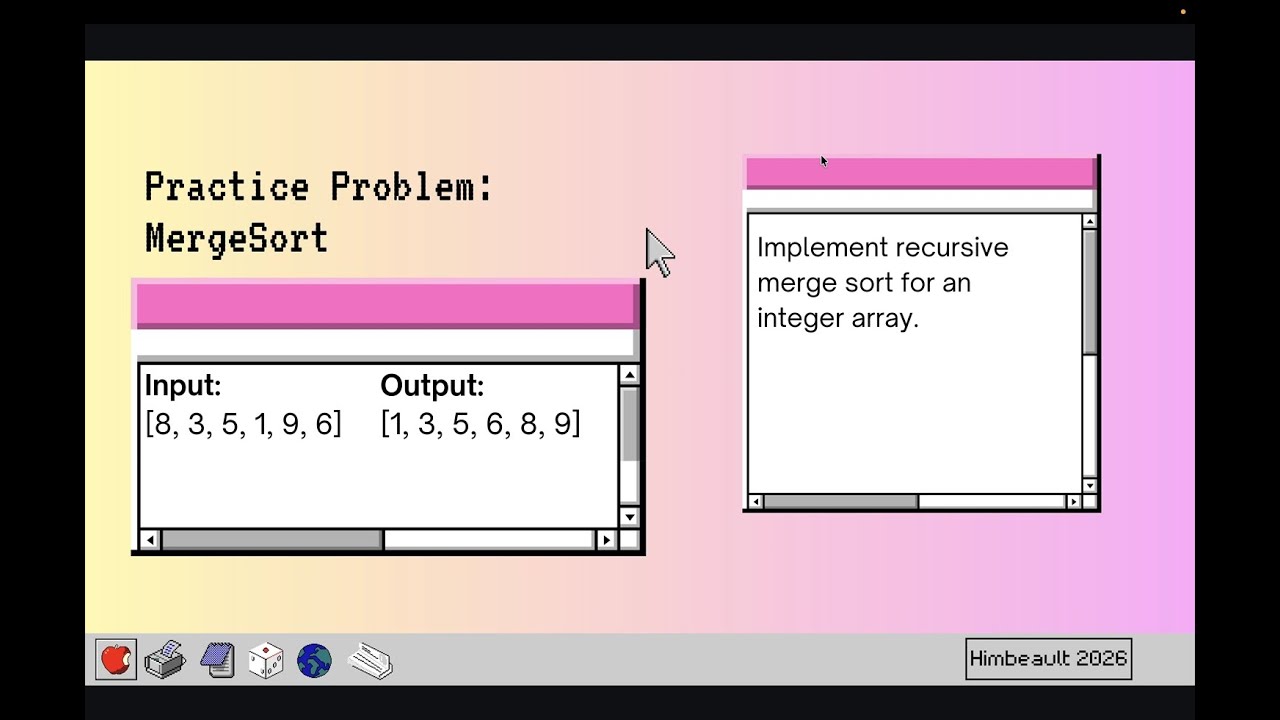 Merge Sort in Java, Recursive Divide and Conquer Sorting Explained ...