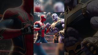 spiderman vs thanos (Revenge of ironman) 🥊 UFC Match #marvel #avengers #spiderman #ufc #shorts screenshot 5