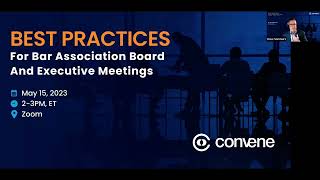 ABA Webinar Best Practices Video