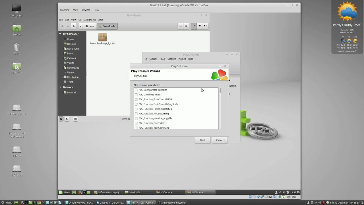 Install linux mint from dvd