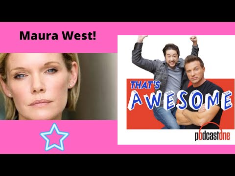 Maura West (Ava GH) on #ThatsAwesome! #generalhospital