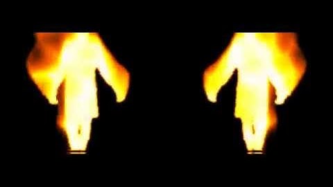 Kinect - Human Tracking with Flame Effect