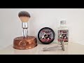 Razorock Game Changer 0.68 /Emperor / Razorock 400 Brush / 2nd use Rex Razor blade #razorock