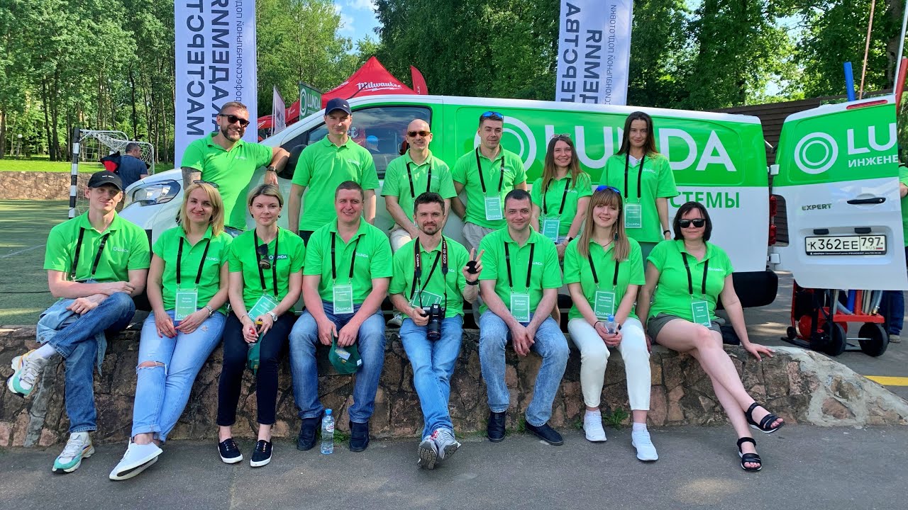 День монтажника в Москве - YouTube