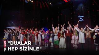 TRT 48. Uluslararası 23 Nisan Çocuk Şenliği'nde dünya çocuklarından anlamlı şarkı