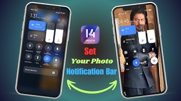 How to Set Photo In Notification Bar On Android | Add Photo In Notification Panel