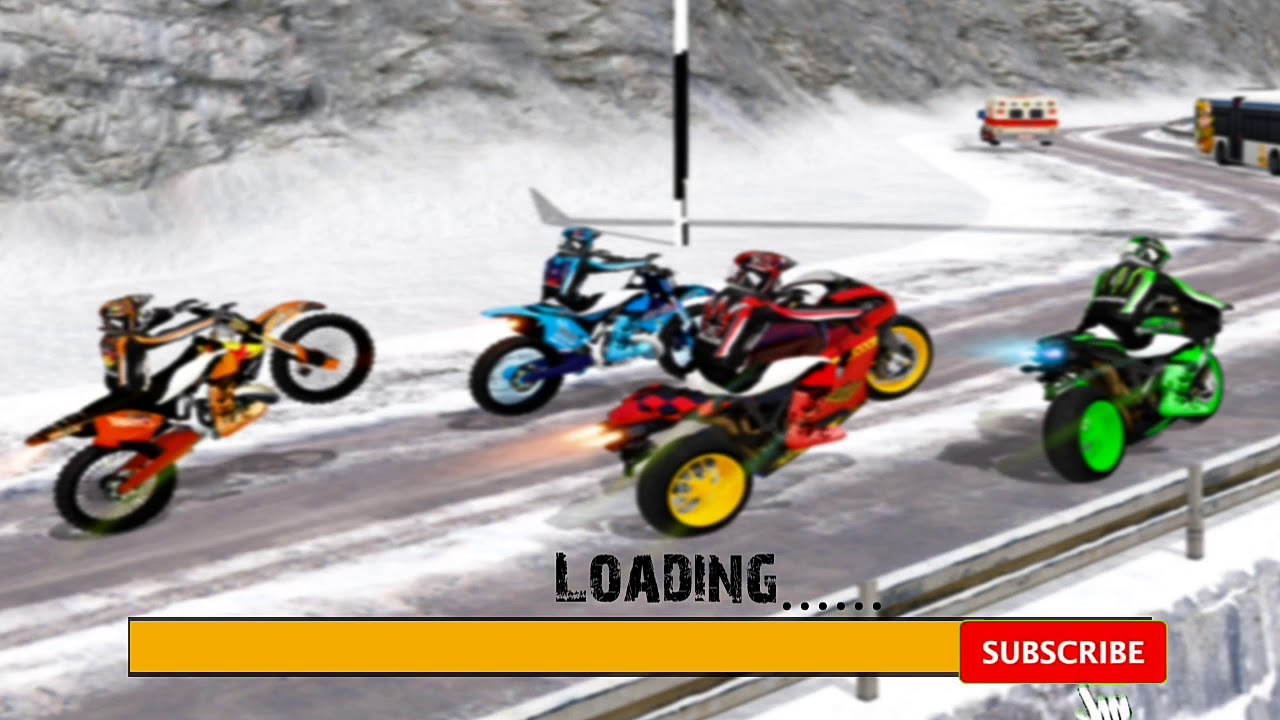 Snow mountain bike racing 2019 || PlayDroid Trailers 2020