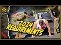 Requirements to join the Army in 2024