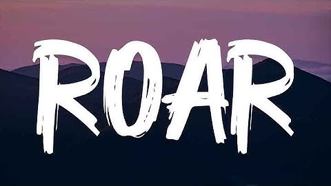 Thumbnail of Katy Perry - Roar (Lyrics) || Mix Playlist
