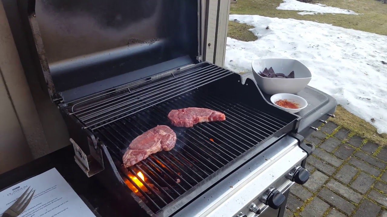 Steaks on the barbie at luxury condo Whistler BC YouTube