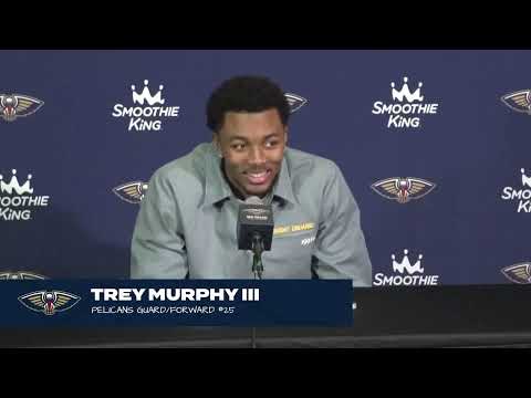 Trey Murphy III on team depth | Pelicans at Warriors Postgame 1/10/24