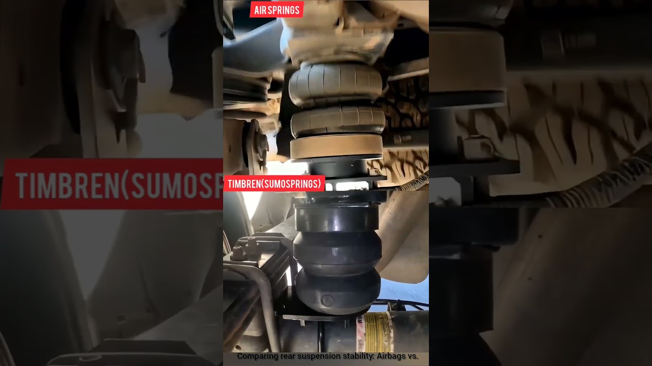 Heavy-Duty Suspension Battle: Progressive Rubber Springs vs Air Bags