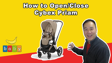 How to open and close the Cybex Priam