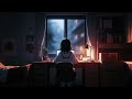 1 Hour Lo-Fi Late Night Jazz & Rain for Studying, relaxing, sleeping