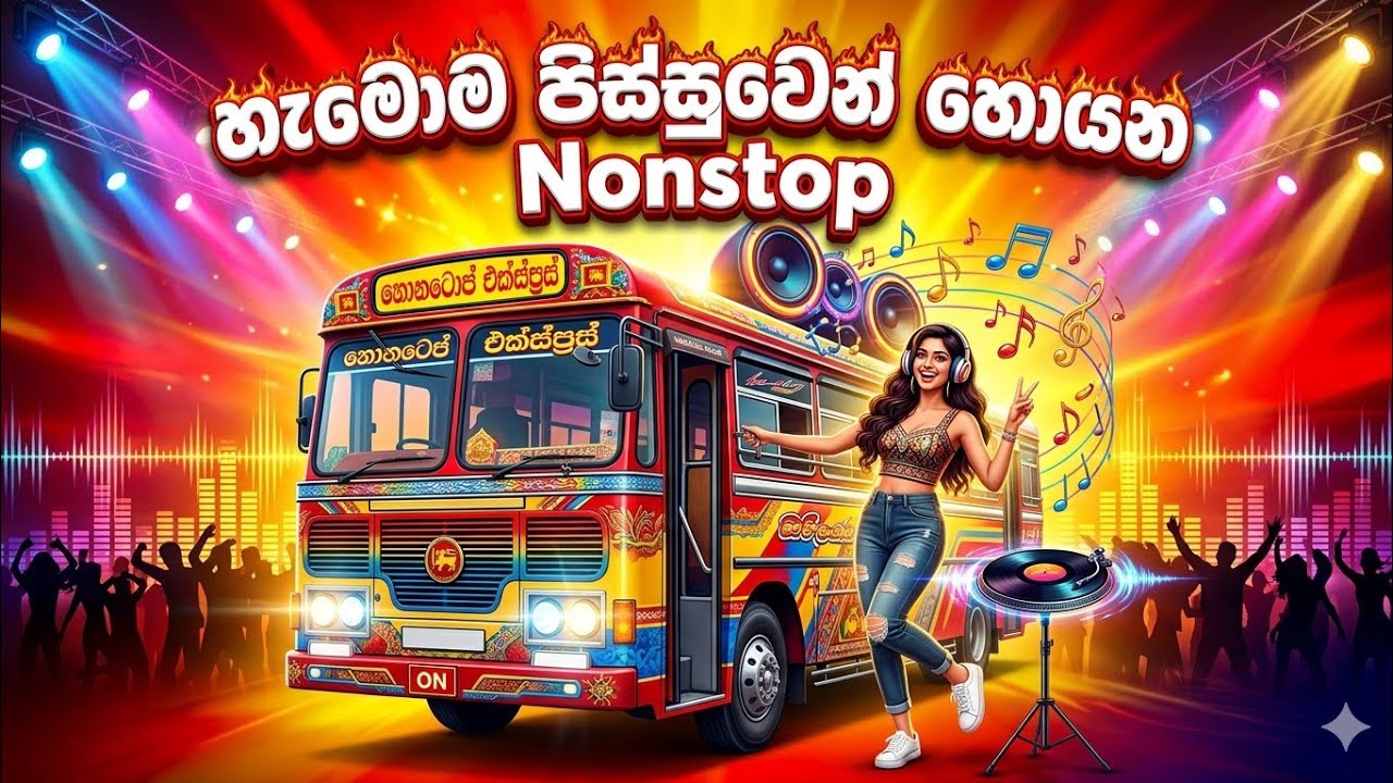 2025 සැපට නටන්න සුපිරි නාස්ටොප් අහන ගමන් යමුද වටයක්With friends bus simulator indonesia