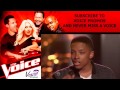 Caroline pennell vs  anthony paul    as long as you love me    the voice battle