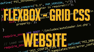 2 Website - Flexbox - Grid CSS - For Beginner ?
