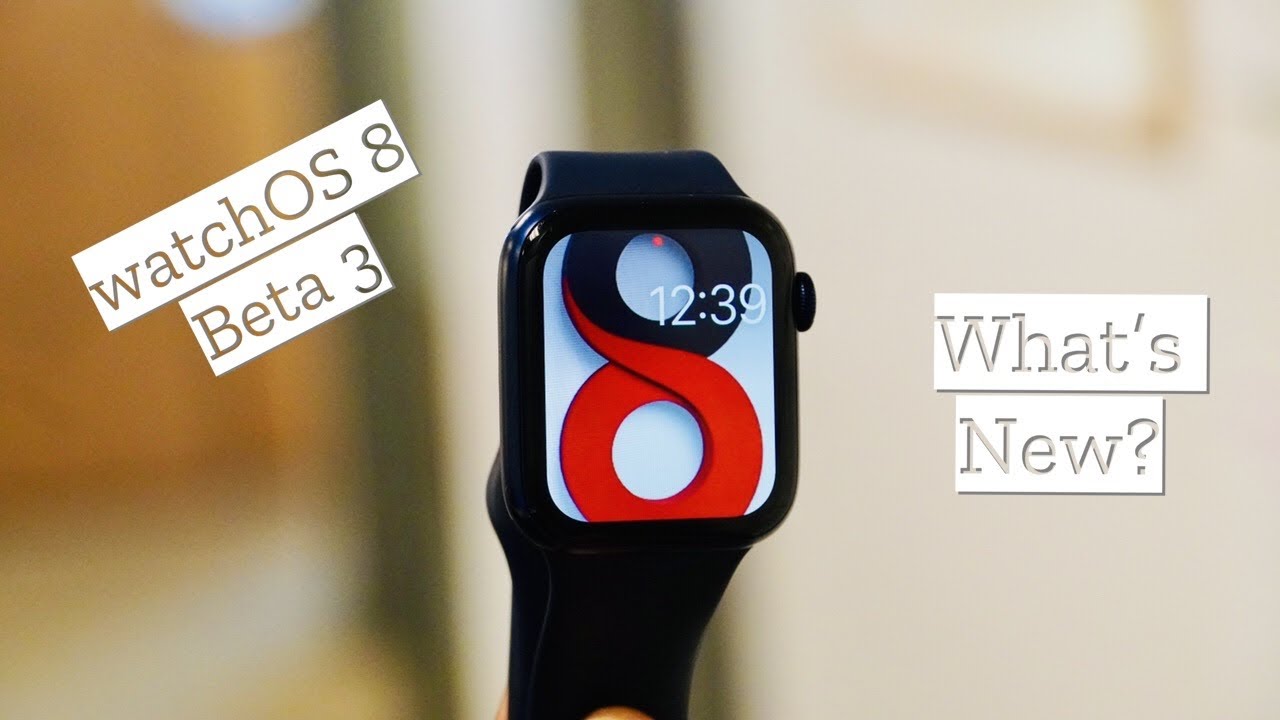 watch os 8 beta