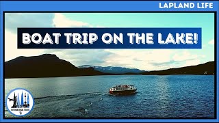 Boat trip to borders Sweden Norway Finland. Things to do in Lapland in summer.