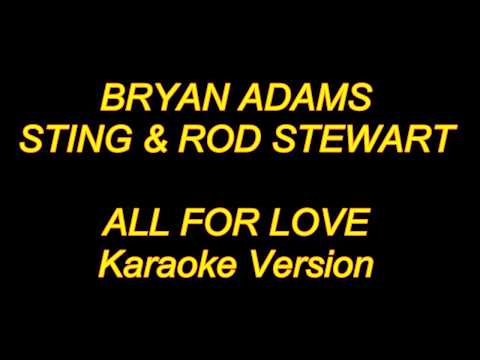 Bryan Adams - All For Love New!!