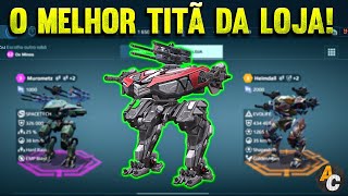 LUCHADOR É O MELHOR TITÃ DA LOJA! *Dicas de armas, módulos e como jogar! War Robots Brasil