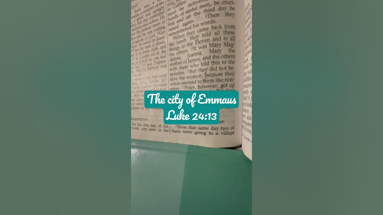 How to pronounce Emmaus YouTube