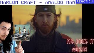 Marlon Craft - Analog Man (Official Music Video) REACTION