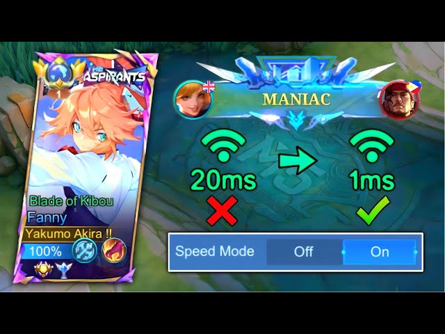 MANIAC!! WHEN 20MS GLOBAL FANNY USER PLAYS 1MS PING!! (SPEEDMODE IS ON!!) class=