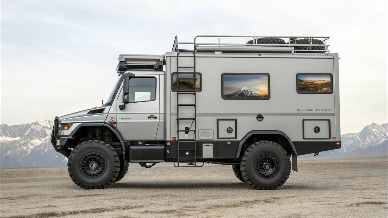 2026 Mercedes Unimog Camper in Light Pewter 🚛🌍 World’s Most Extreme Expedition Truck EVER!