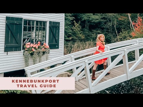 Must Do Things In Kennebunkport Maine I BEST Hotel, Bush Compound, Wedding Cake House Food & Shops