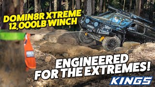 Adventure Kings Domin8r Xtreme 12,000lb Winch Engineered For The Extremes