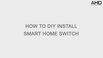 1 minute Simple Step DIY install Broadlink Smart Home Switch - Installation User Guide