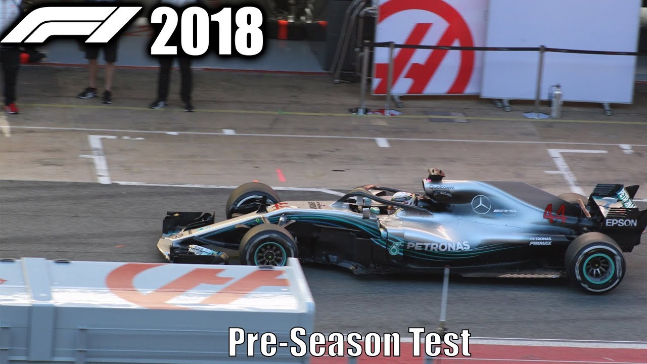 Exclusive F1 2018 Pre Season Testing Footage