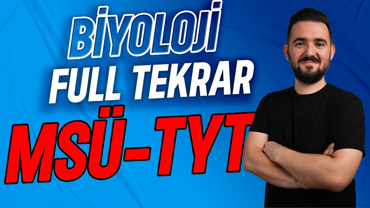 Tyt full tekrar 📕 Biyoloji yks 2025 Tyt son tekrar