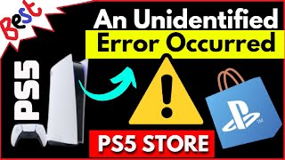 How to fix An Unidentified Error Occurred on PS5 when Buying PS Plus