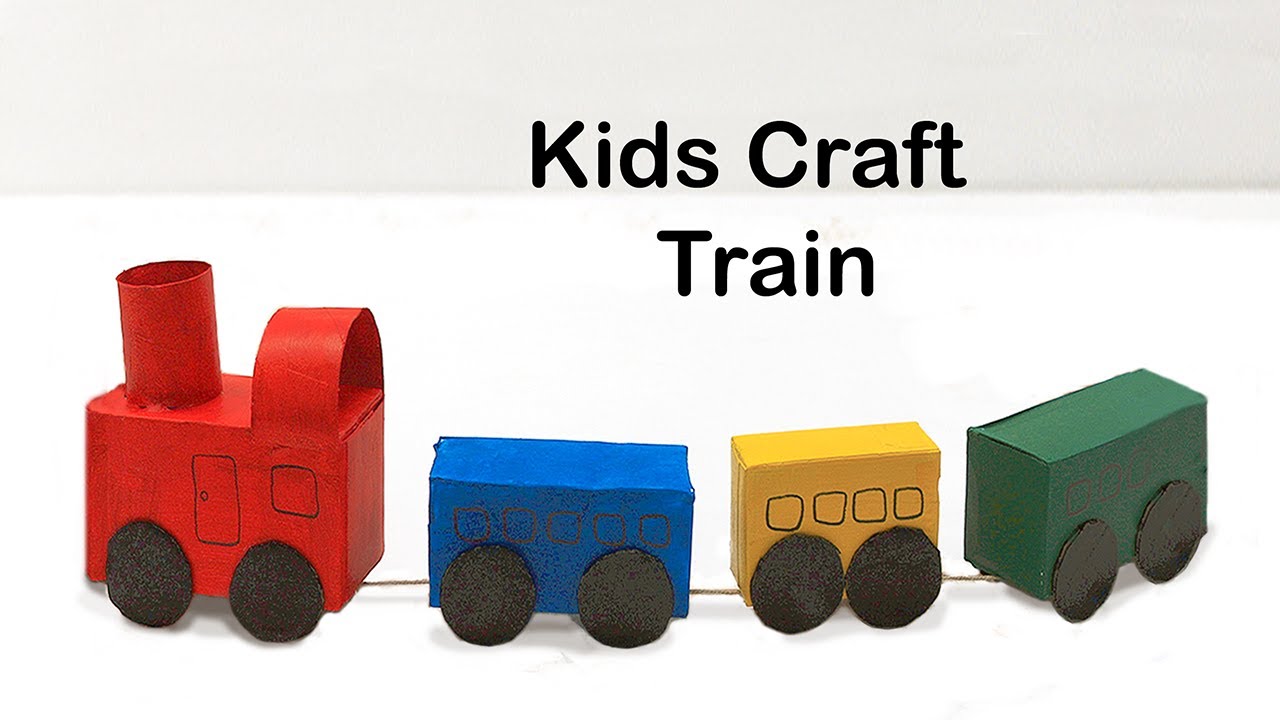 fun-and-easy-craft-train-project-for-kids-youtube